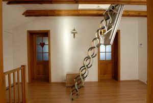 Montáž sťahovacích schodov LUSSO